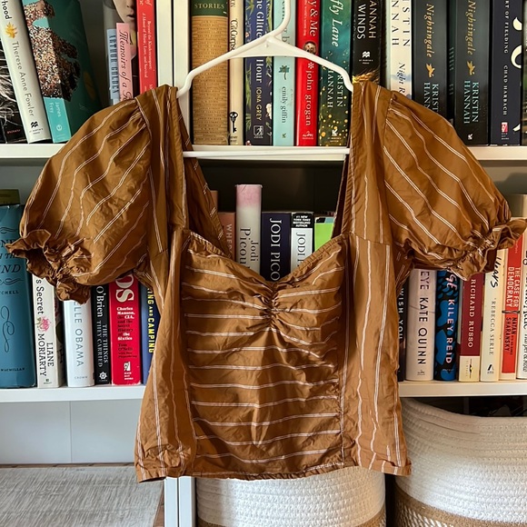 Free People Rose Garden Crop Top - Picture 4 of 5